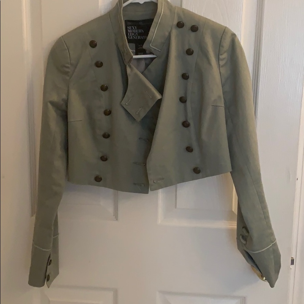 Green blazer